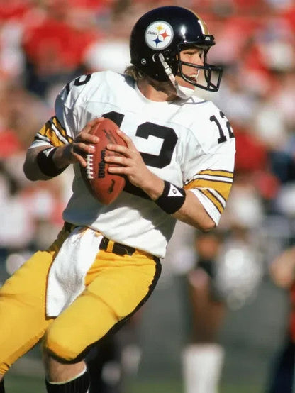 Terry Bradshaw Signed Pittsburgh Steelers Jersey "SB XIII XIV MVP" (Beckett) Q.B