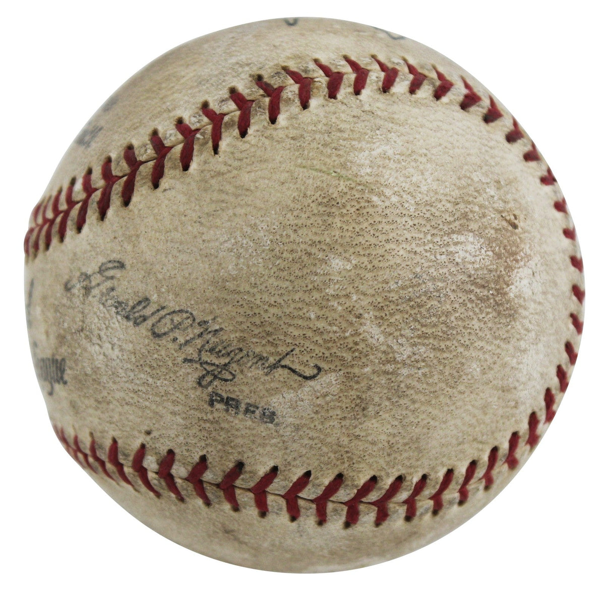Cy Young Authentic Signed Official Interstate League Baseball BAS #AE41576