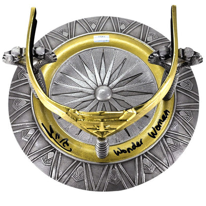 Gal Gadot Autographed Factory Entertainment Wonder Woman Tiara with Inscription