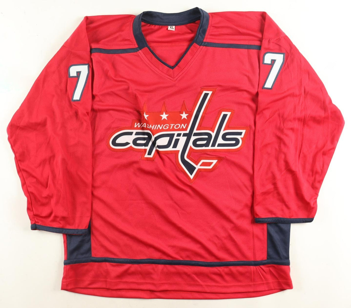T. J. Oshie Signed Washington Capitals Jersey (JSA) 2018 Stanley Cup Champs