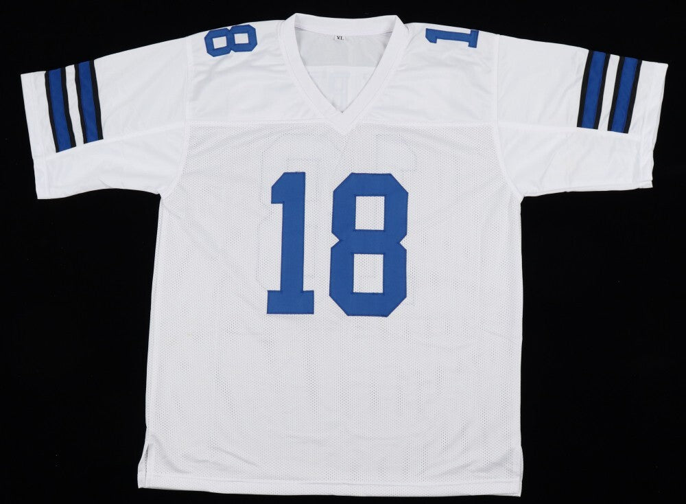 Jalen Tolbert Signed Cowboys Jersey (Beckett) Dallas 2022 3rd Round Pick W.R.