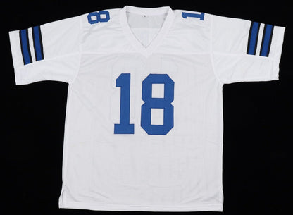 Jalen Tolbert Signed Cowboys Jersey (Beckett) Dallas 2022 3rd Round Pick W.R.