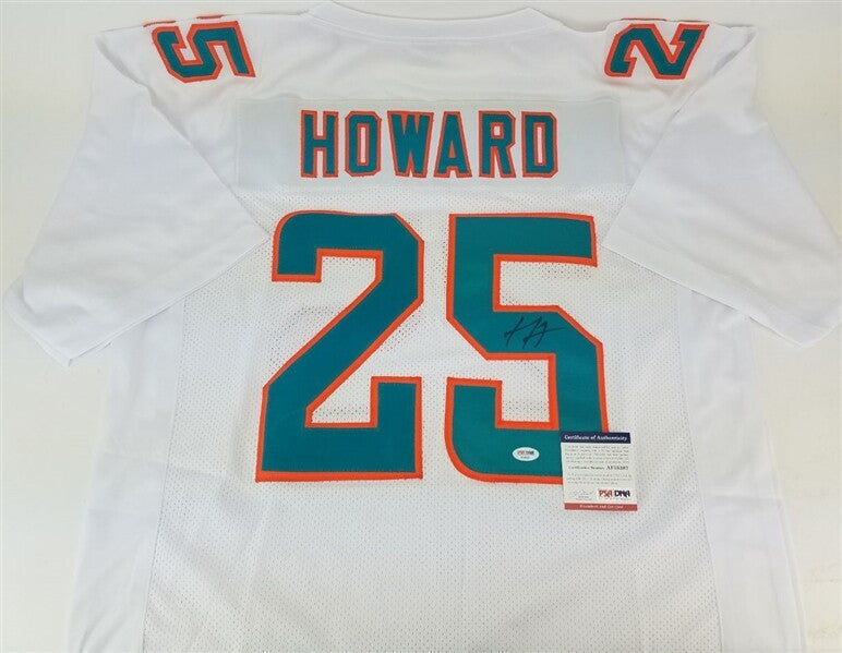 Xavien Howard Signed Miami Dolphins Jersey (PSA/DNA COA) 4xPro Bowl Cornerback