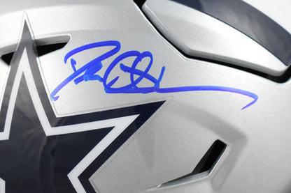 Deion Sanders Signed Dallas Cowboys Mid-Size SpeedFlex Helmet - Beckett W Holo