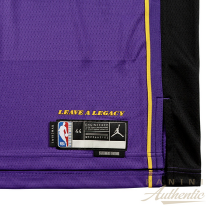 Luka Doncic Autographed Los Angeles Lakers Purple Nike Swingman Jersey Panini