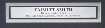 Emmitt Smith HOF Cowboys Signed/Autographed 16x20 Photo Framed Beckett 200134