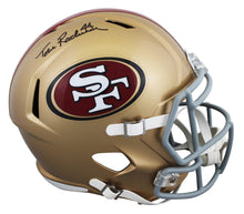49ers Tom Rathman Signed Full Size Speed Rep Helmet W/ Case BAS Witnessed