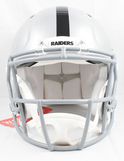 Tim Brown Autographed Raiders F/S Speed Authentic Helmet - Fanatics *Black