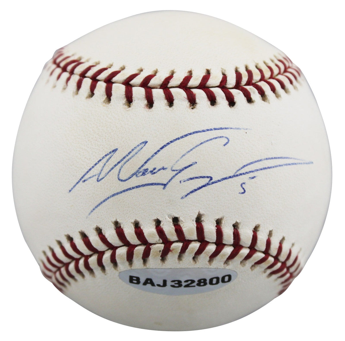 Red Sox Nomar Garciaparra Authentic Signed Selig OML Baseball UDA #BAJ32800