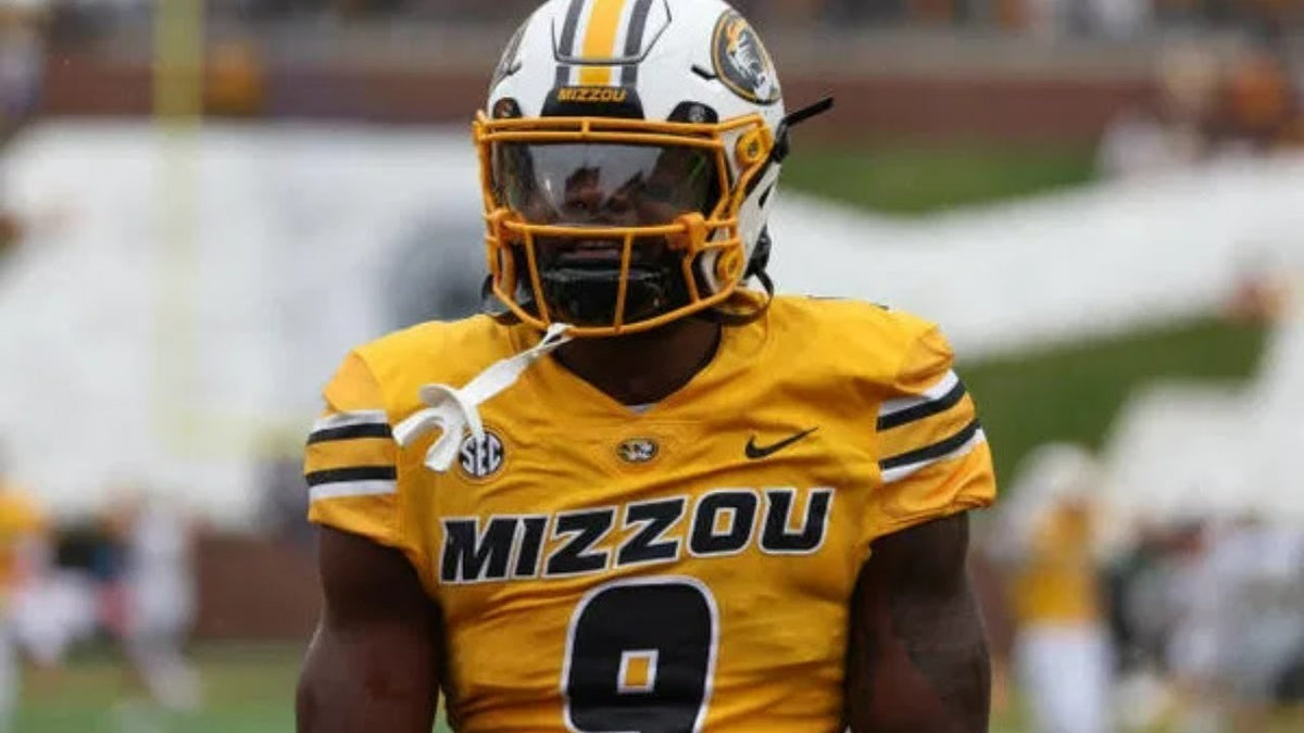 Marcus Carroll Signed Missouri Tigers Jersey (Beckett) 2024 Mizzou Starting R.B.
