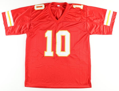 Isiah Pacheco Signed Kansas City Chiefs Jersey (JSA) Rutgers Scarlett Knight RB