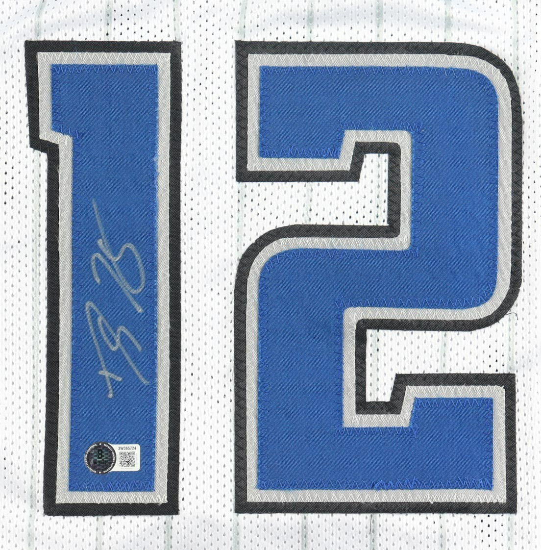 Dwight Howard Signed Orlando Magic Home Jersey (Beckett) 8xAll Star Center