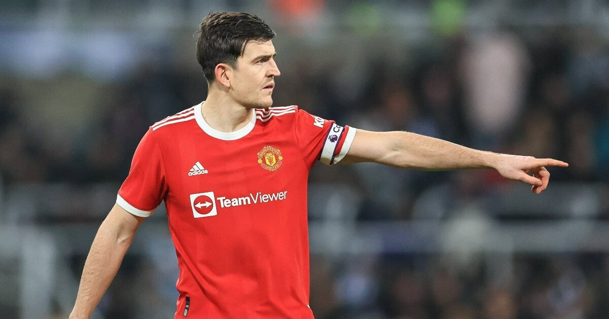 Harry Maguire Signed Manchester United Adidas Soccer Jersey (Beckett)