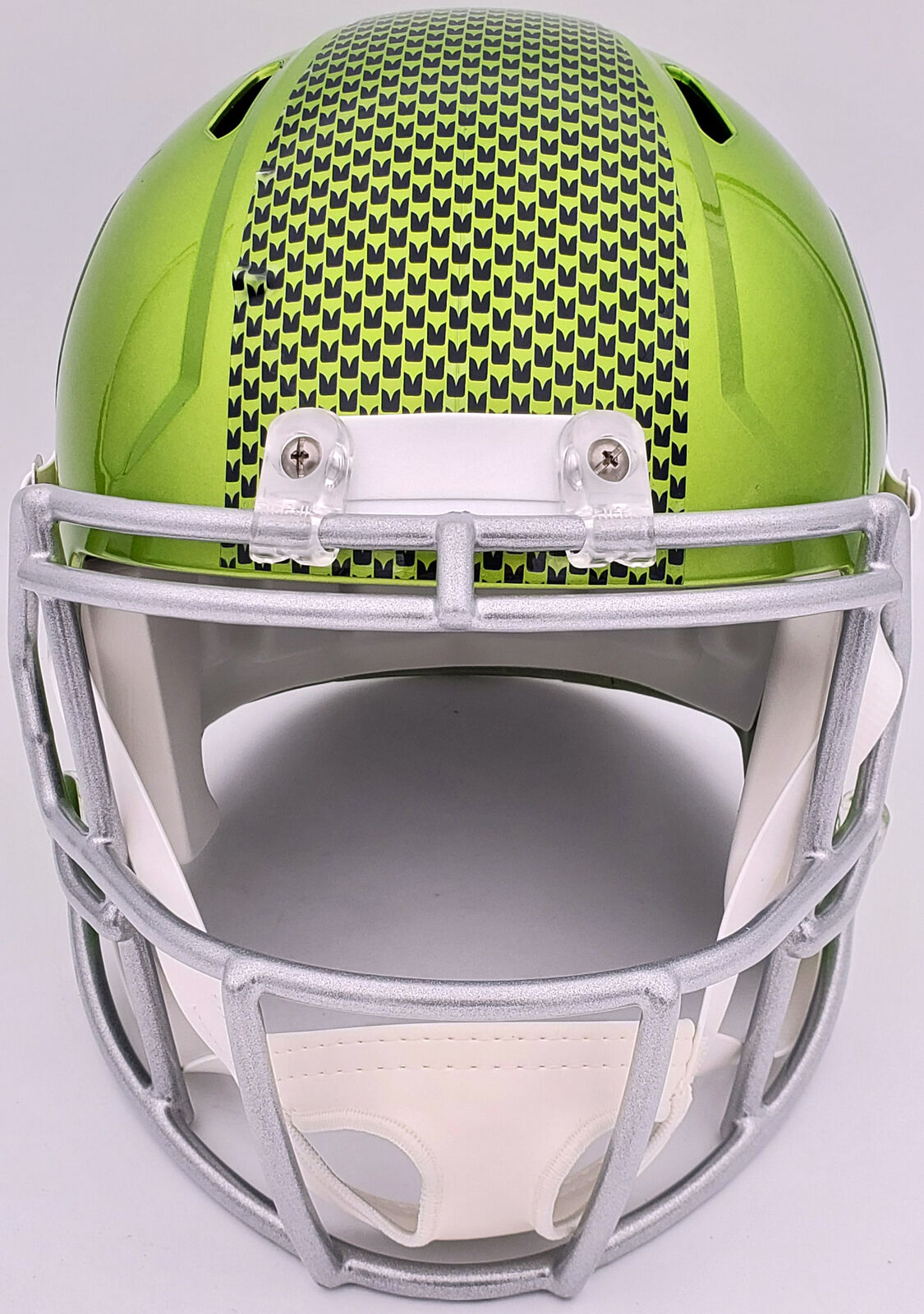 KAM CHANCELLOR AUTOGRAPHED SEAHAWKS FLASH GREEN FULL SIZE HELMET MCS HOLO 197181