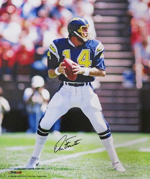 Dan Fouts Signed San Diego Chargers Jersey (PSA) 6xPro Bowl Q.B. 254 TD's