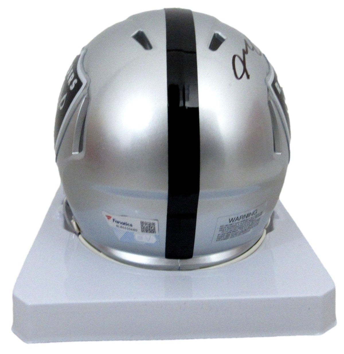 Max Crosby Signed/Auto Mini Football Helmet Oakland Raiders Fanatics 200042