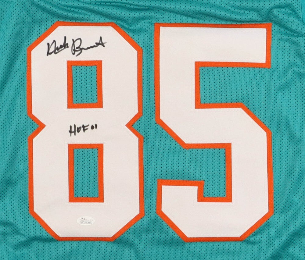 Nick Buoniconti Signed Jersey Inscribed "HOF 01" (JSA COA) Miami Dolphins L.B.