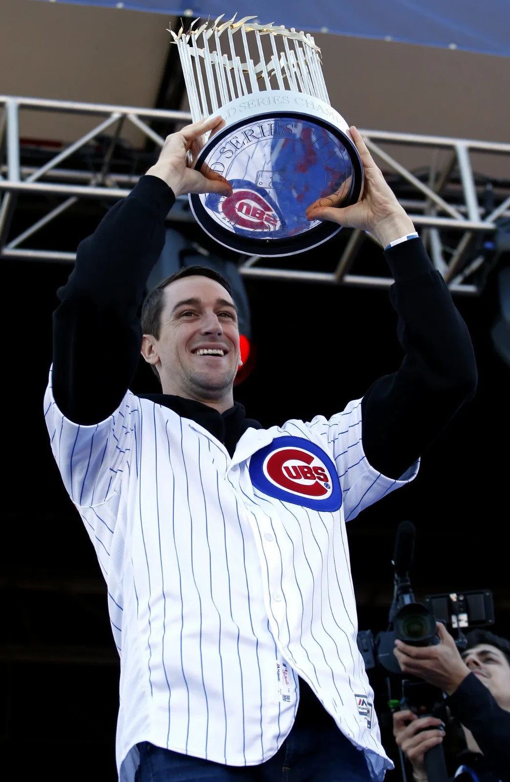 Kyle Hendricks Signed 2016 World Series Baseball (JSA COA) Chicago Cubs Pitcher