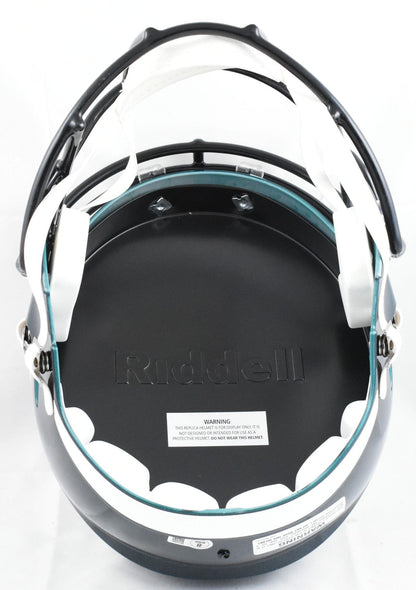 A.J. Brown Autographed Eagles F/S Speed Helmet SB Champs - Beckett W Hologram