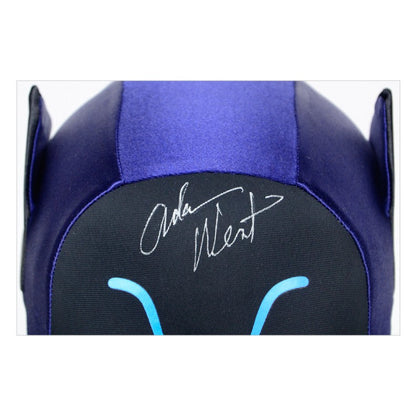 Adam West Autographed 1966 Batman Scale Screen Accurate Cowl with Display Case