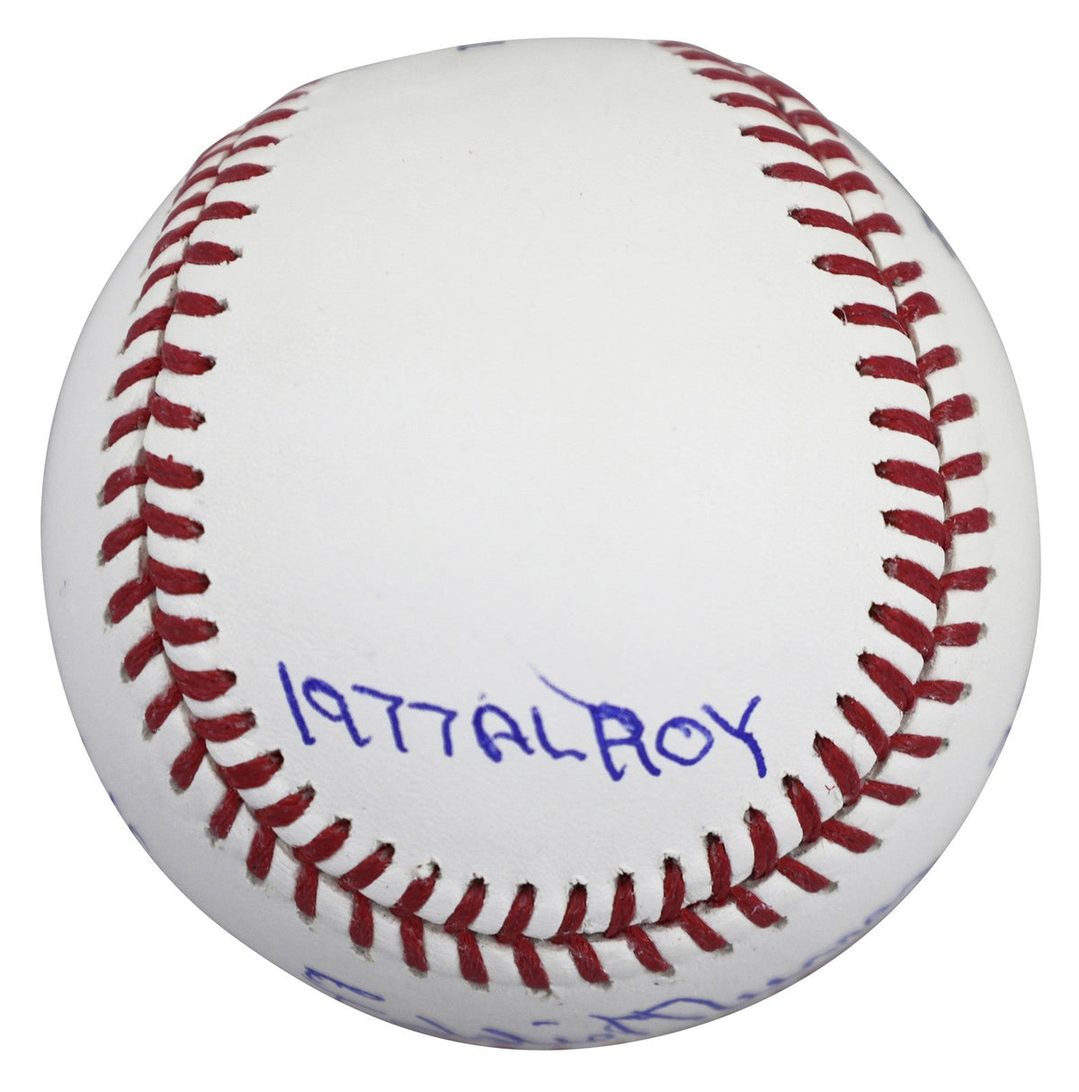 Orioles Eddie Murray "Career Stat" Signed Manfred Oml Baseball W/ Case BAS Wit