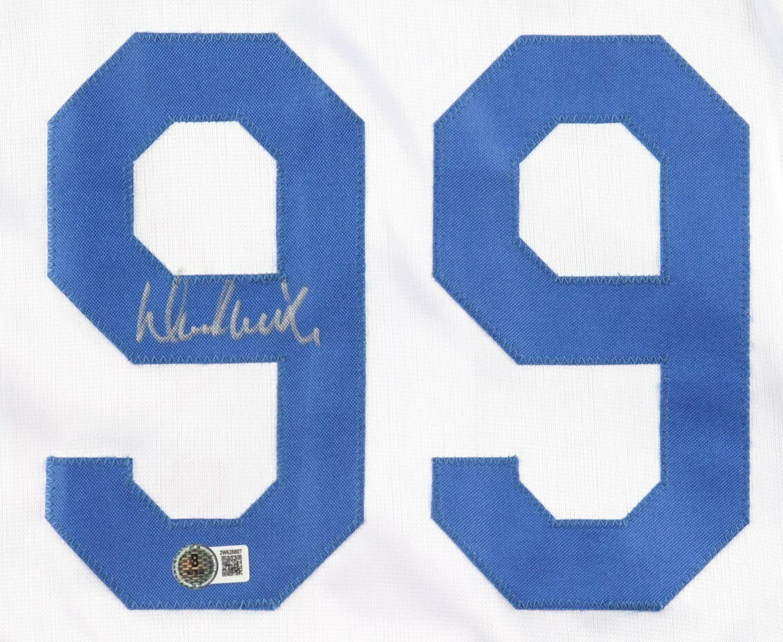 Manny Ramirez Signed Los Angeles Dodgers Career Highlight Jersey (Beckett)