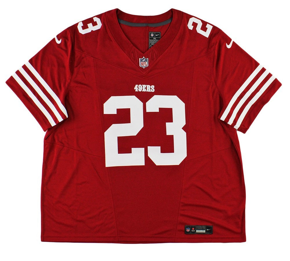 Signed San Francisco 49ers Nike Limited Red NFL Jersey