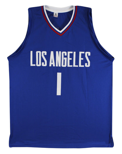 James Harden Authentic Signed Blue Pro Style Jersey Autographed BAS