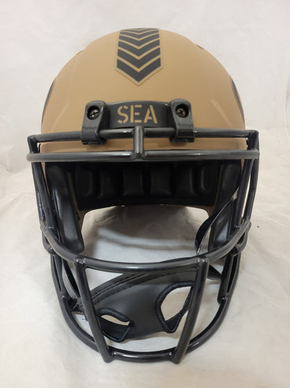 MATT HASSELBECK SIGNED SEATTLE SEAHAWKS F/S STS2 SPEED REP HELMET BAS