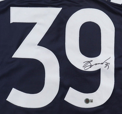 Mackenzie Blackwood Signed Colorado Avalanche Rockies Throwback Jersey (Beckett)