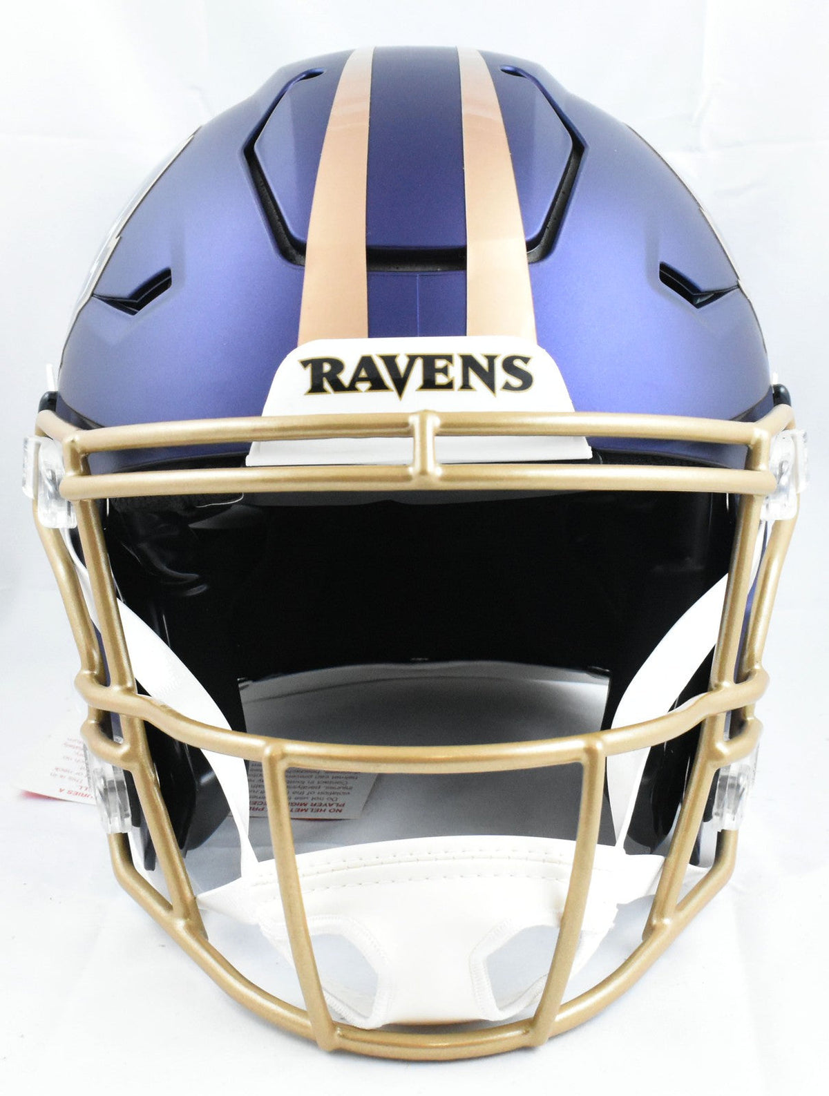 Ray Lewis Autographed Ravens F/S Alt 2024 SpeedFlex Helmet - Beckett W Hologram