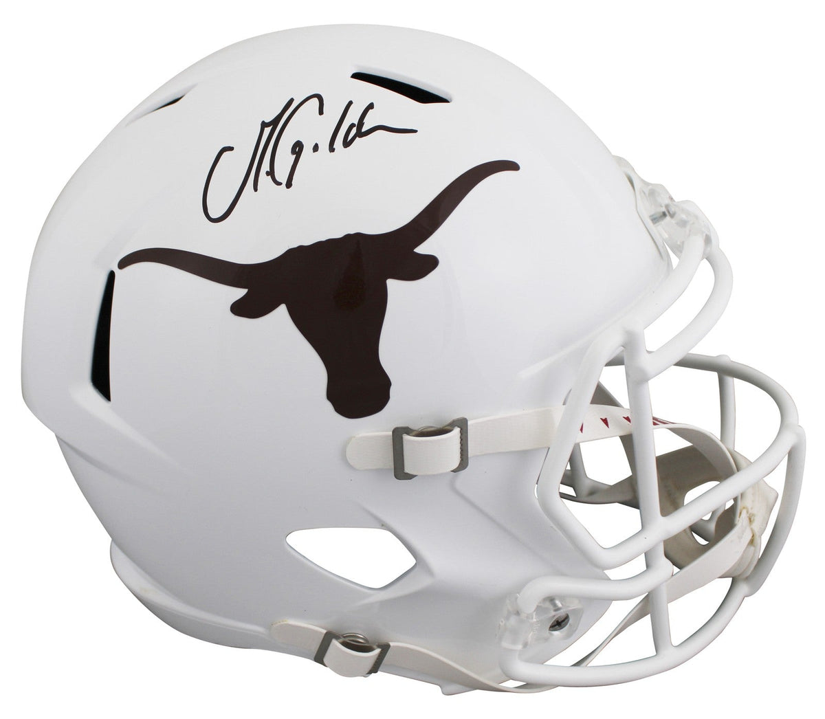 Texas Matthew Golden Signed Full Size Speed Rep Helmet W/ Case BAS Witnessed