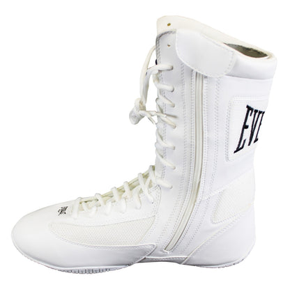 Muhammad Ali Signed White Everlast Boxing Shoe Size 11.5 Auto 10! PSA #4A54348