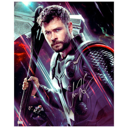 Chris Hemsworth Autographed 2019 Avengers Endgame Thor 16x20 Photo