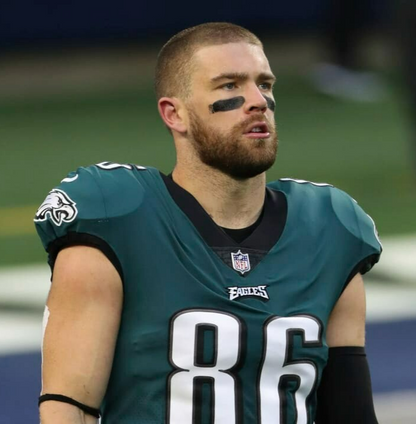 Zach Ertz Signed Philadelphia Eagles Jersey (Radtke) Super Bowl LII Champ T.E.