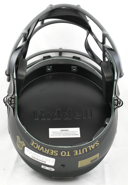Randy White Autographed Dallas Cowboys F/S Salute 25 Speed Helmet Beckett W Holo