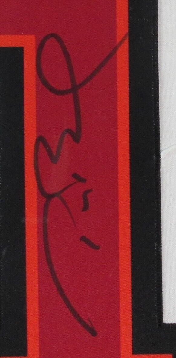 Tom Brady Tampa Bay Buccaneers Signed Football Jersey Framed Fanatics 200801