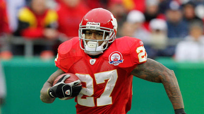 Larry Johnson Signed Chiefs Jersey (Beckett) Kansas City Running Back 2003 /2011