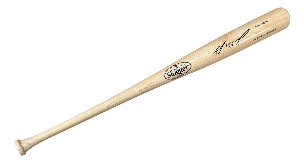 Jose Altuve Houston Astros Signed Tan Louisville Slugger Baseball Bat BAS