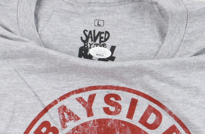 Dustin Diamond (Screech) Signed Saved by the Bell Bayside High T-Shirt / JSA QR