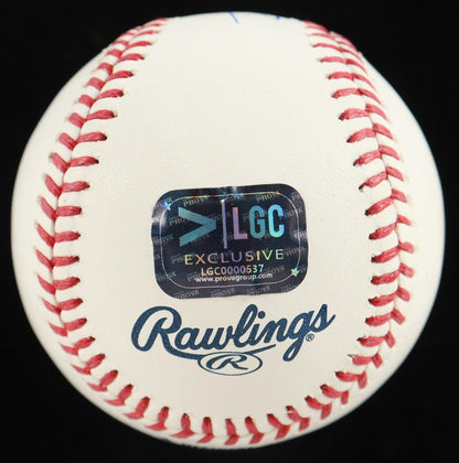 Jacob Misiorowski Signed Baseball (Prova) Milwaukee Brewers 2025 All Star Rookie