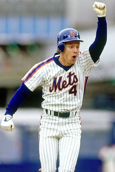 Lenny Dykstra Signed New York Mets Jersey (JSA COA) 1986 World Series Champion