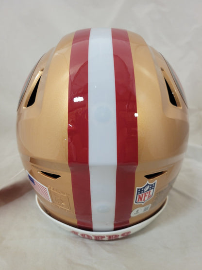 MYKEL WILLIAMS SIGNED SAN FRANCISCO 49ERS SPEEDFLEX AUTHENTIC HELMET BECKETT QR