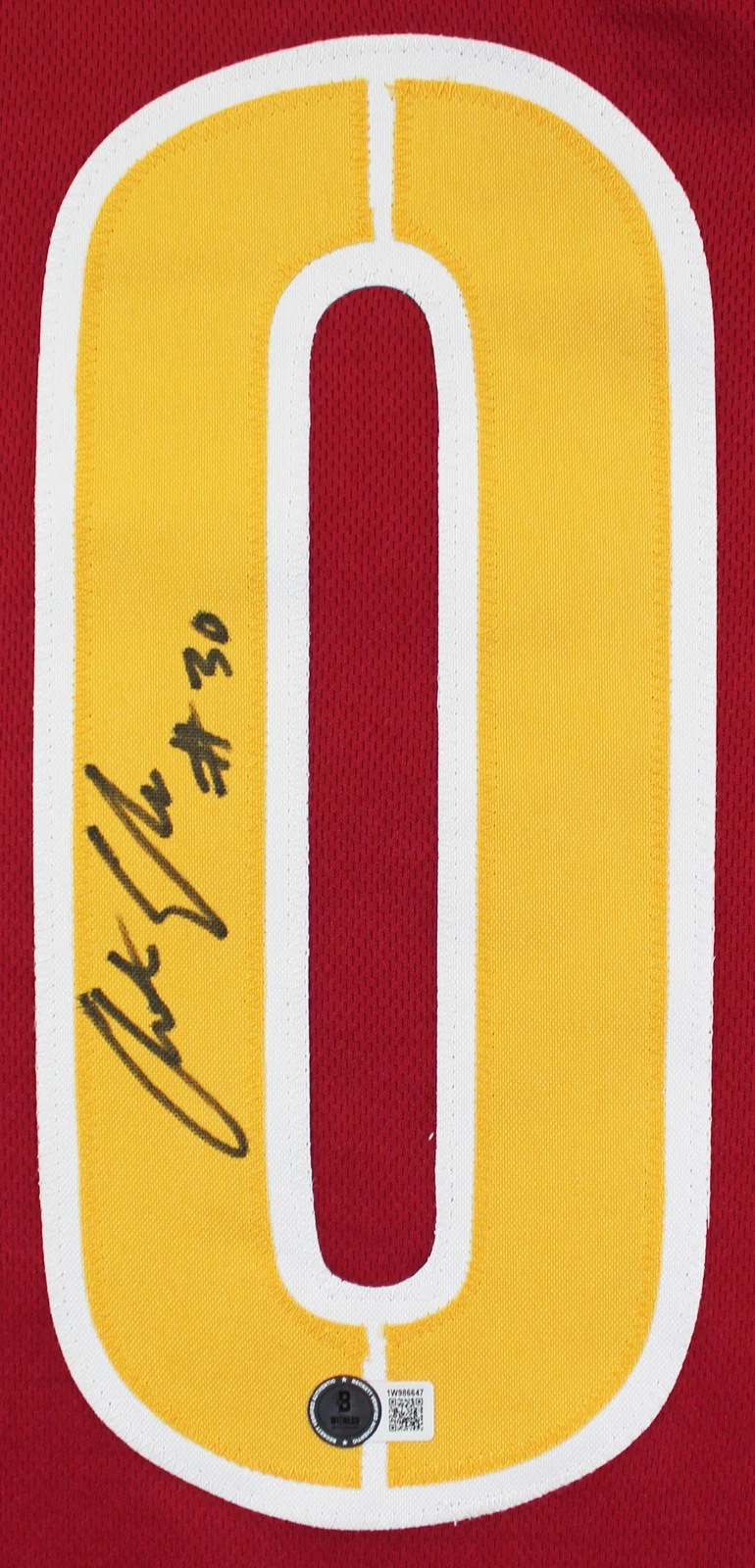 Austin Ekeler Signed Washington Commanders Pro Cut Jersey (Beckett) Running Back