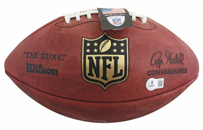 Patriots Tom Brady Signed Official Wilson "The Duke" Nfl Football BAS #AE64156