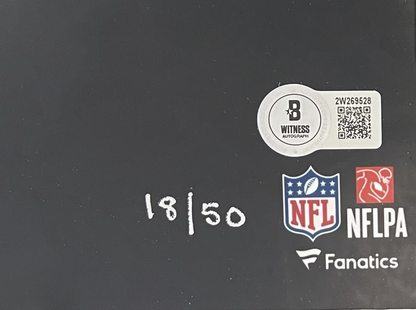 Tom Brady & Patrick Mahomes Autographed 20 x 24 Photo Fanatics and Beckett LE 50
