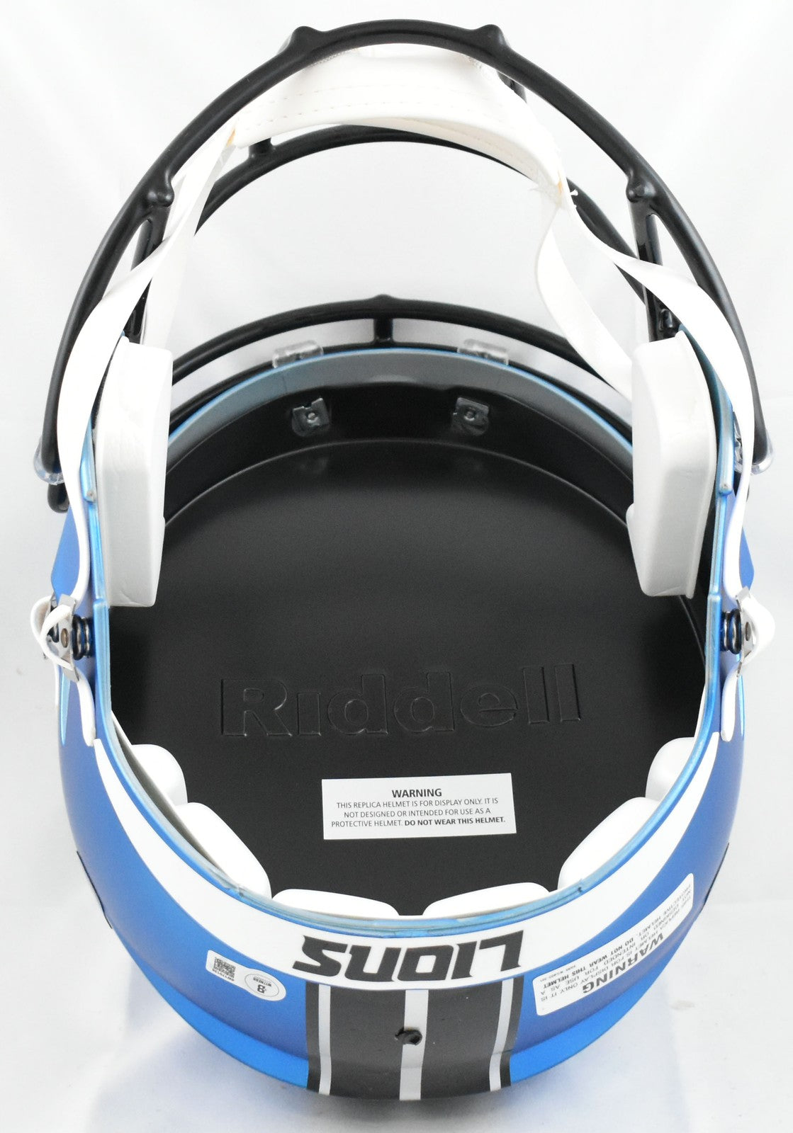 Isaac TeSlaa Autographed Detroit Lions F/S ALT 2024 Speed Helmet- Beckett W Holo