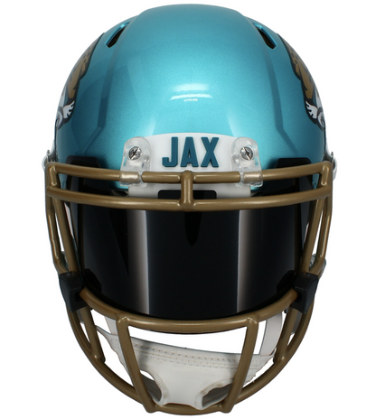 Trevor Lawrence Autographed Jaguars Authentic Flash Helmet w/ Visor Fanatics