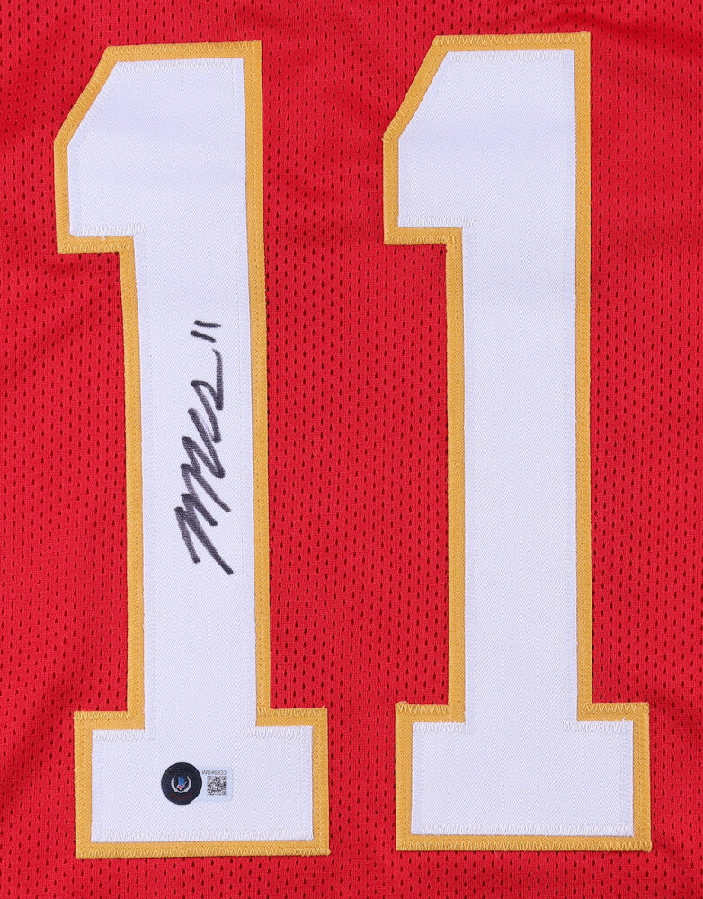 Marquez Valdes-Scantling Signed Kansas City Chiefs Jersey (Beckett)2018 Draft Pk