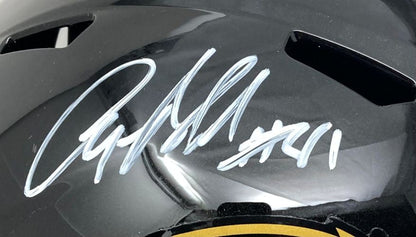 Anquan Boldin Signed Baltimore Ravens Full Size Speed Replica Helmet BAS